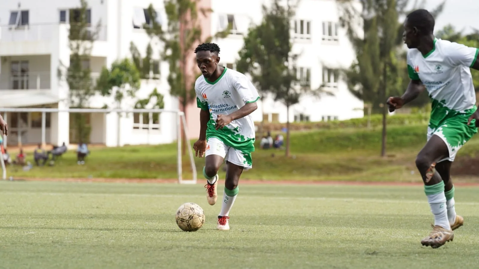 Kibra United: down the wing.