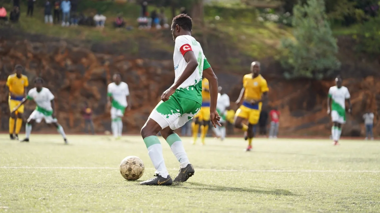 Kibra United: shot on the run.