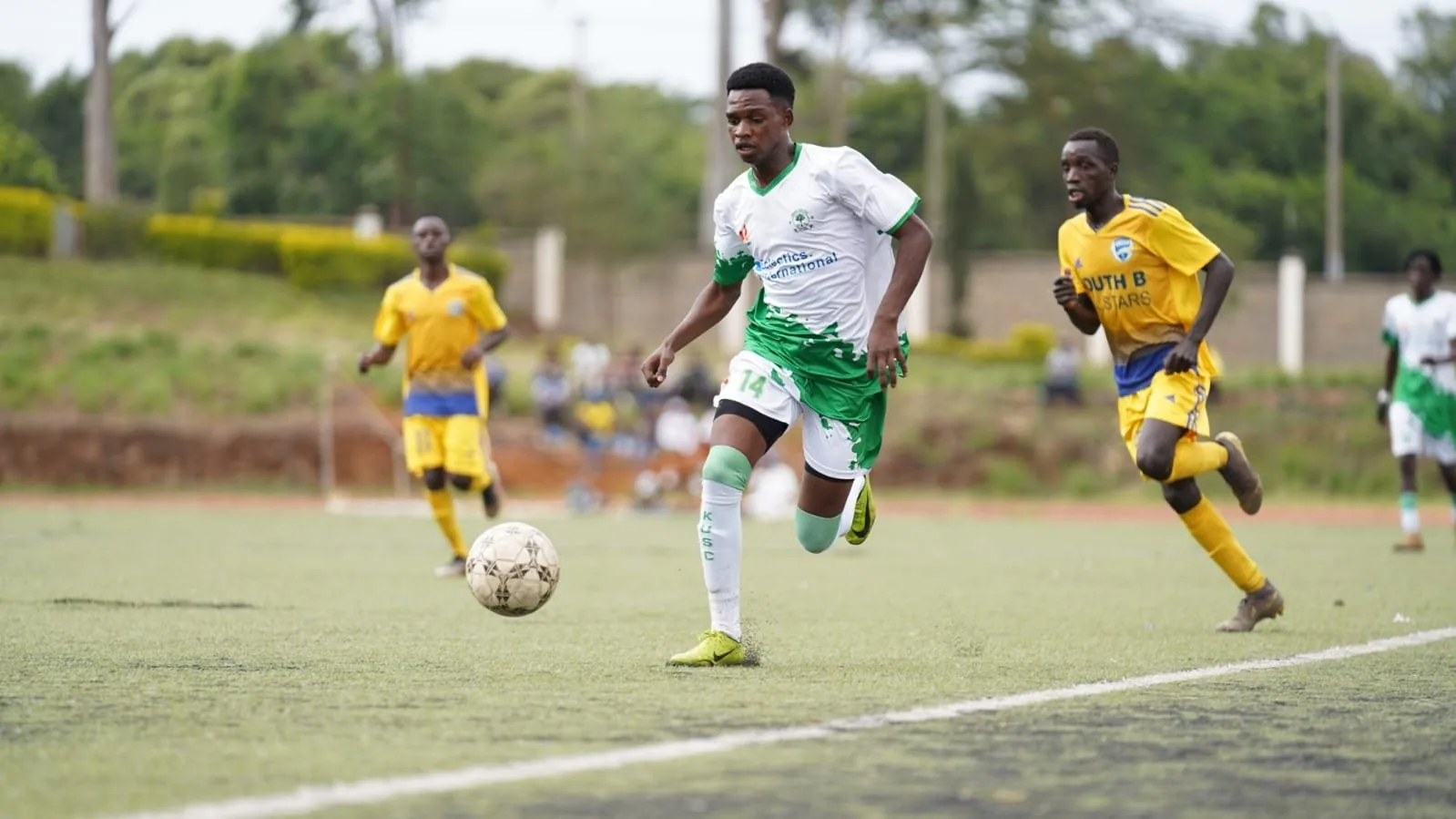 Kibra United: on the break.