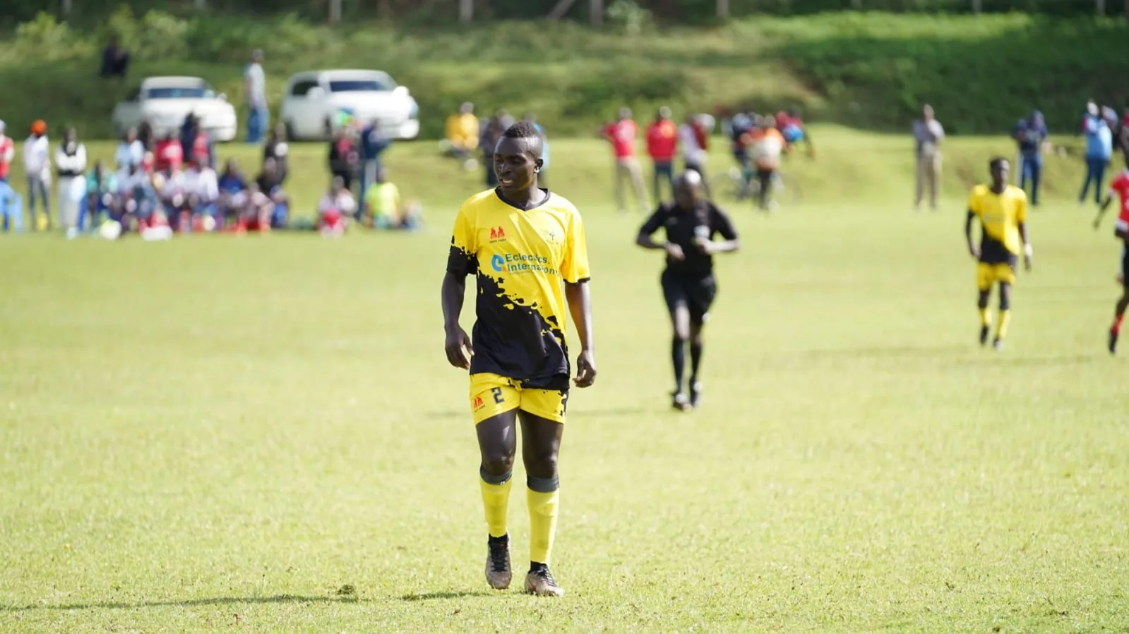 Kibra United: striking it.