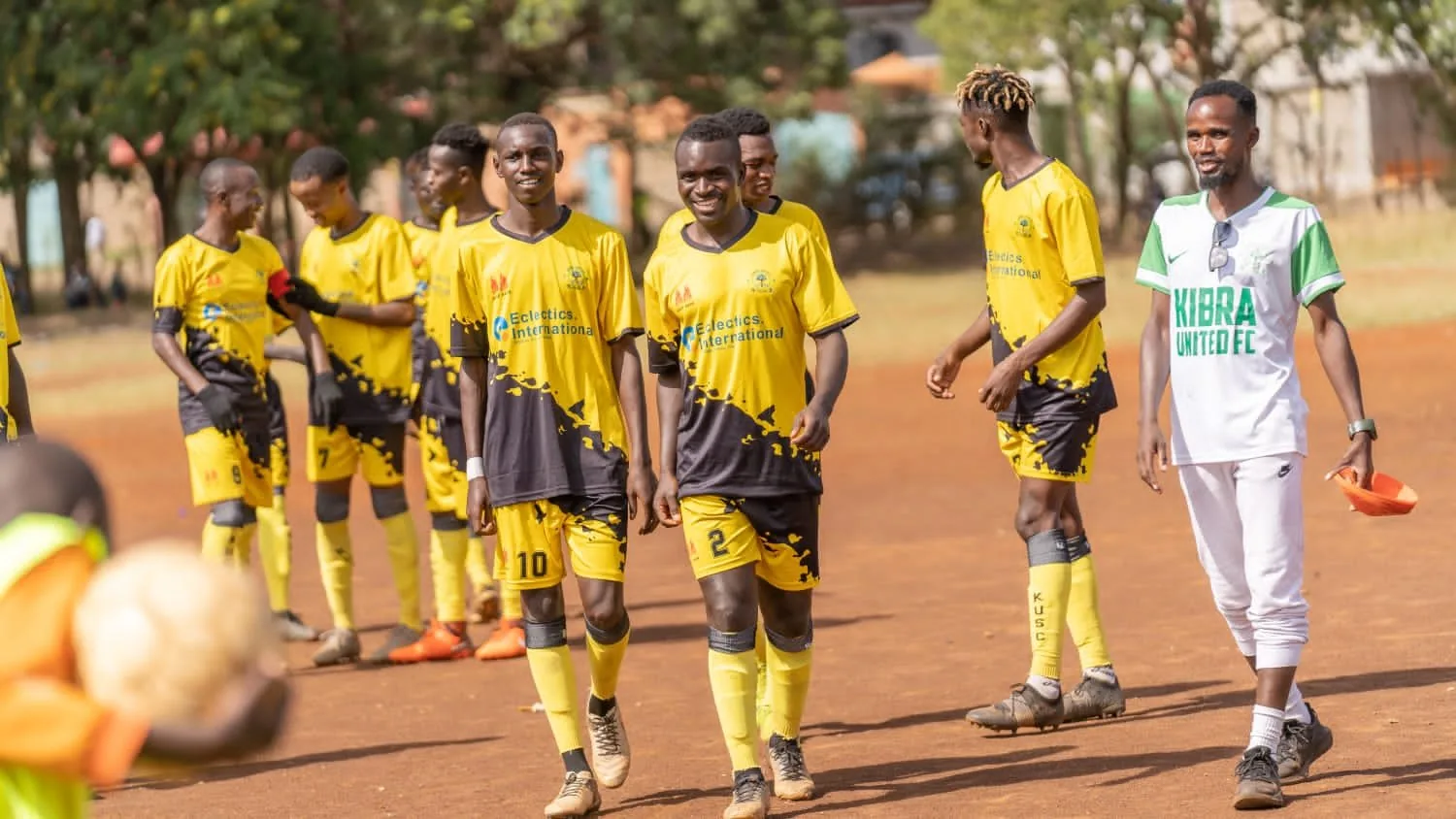 Kibra United: before kick-off.